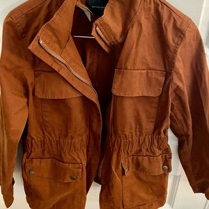 Banana Republic Petite M Rust Utility Jacket